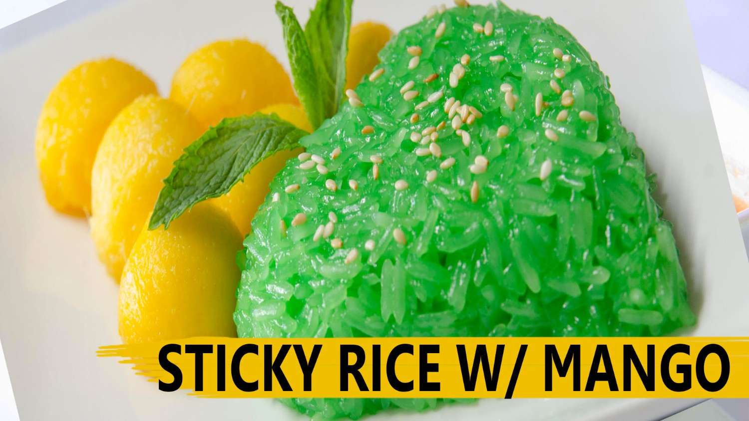 Sweet Sticky Rice With Mango